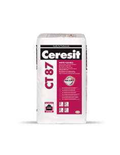 CT 87 White adhesive and reinforcing mortar EPS/wool "2 in 1" 2