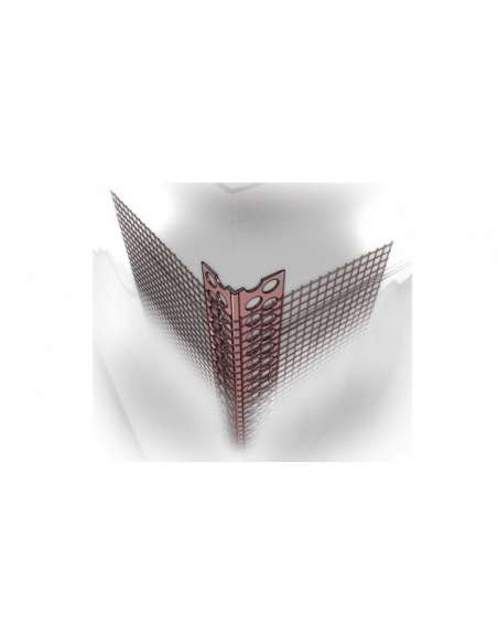 Corner with mesh - PCV